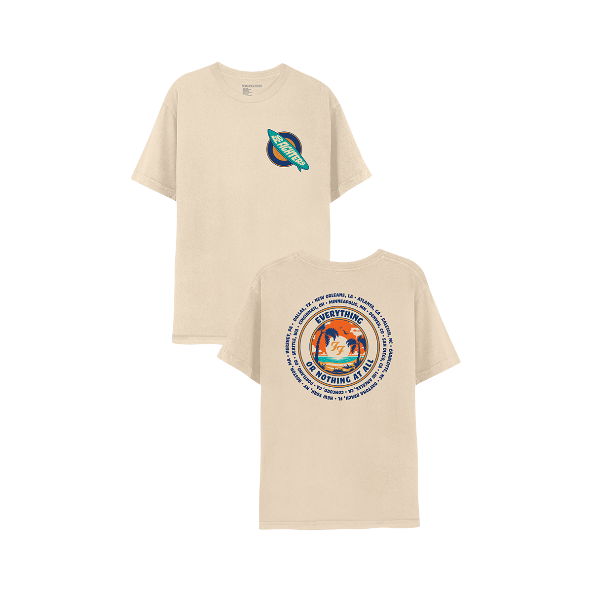Surfboard Tour 2024 Tee