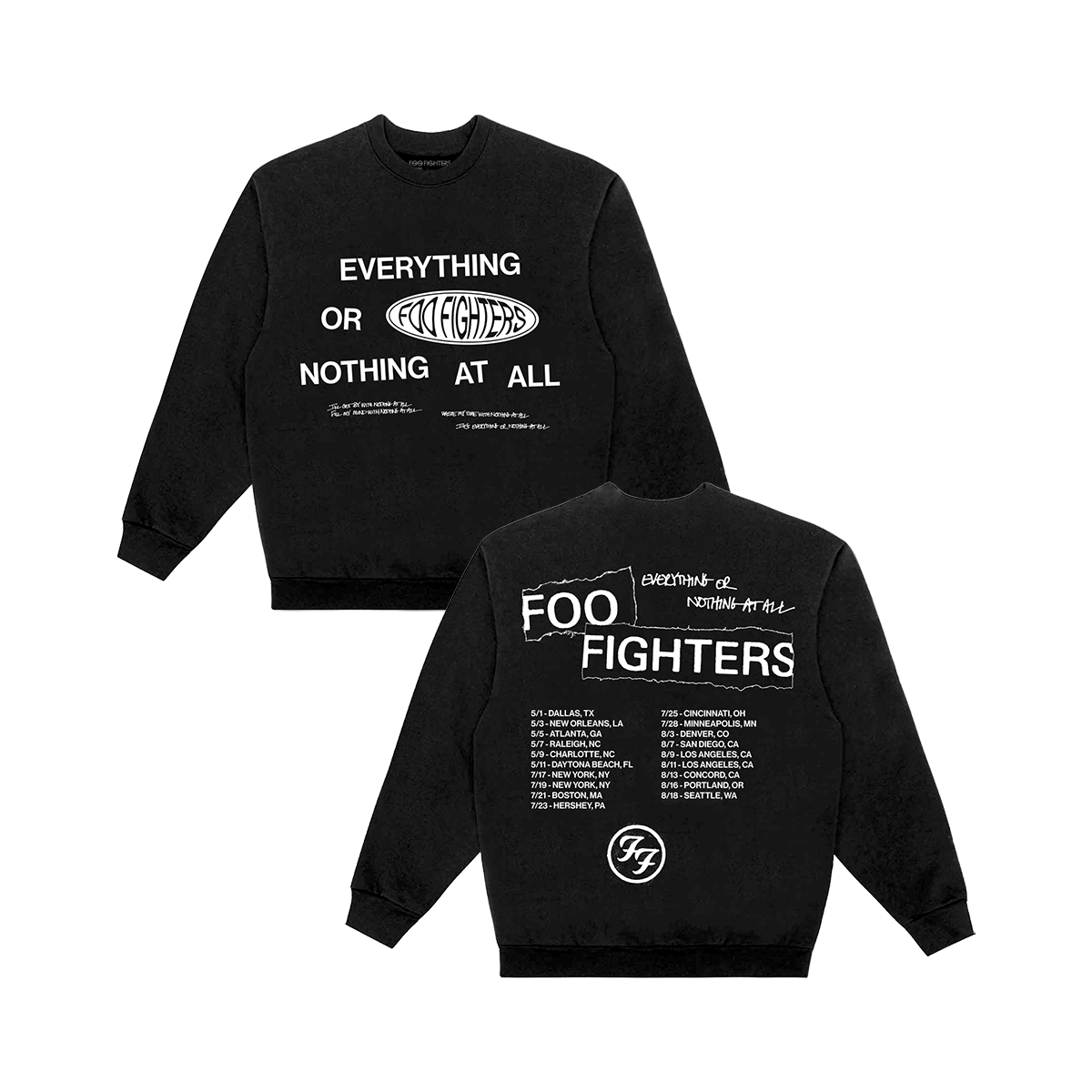 Everything Or Nothing At All Crewneck