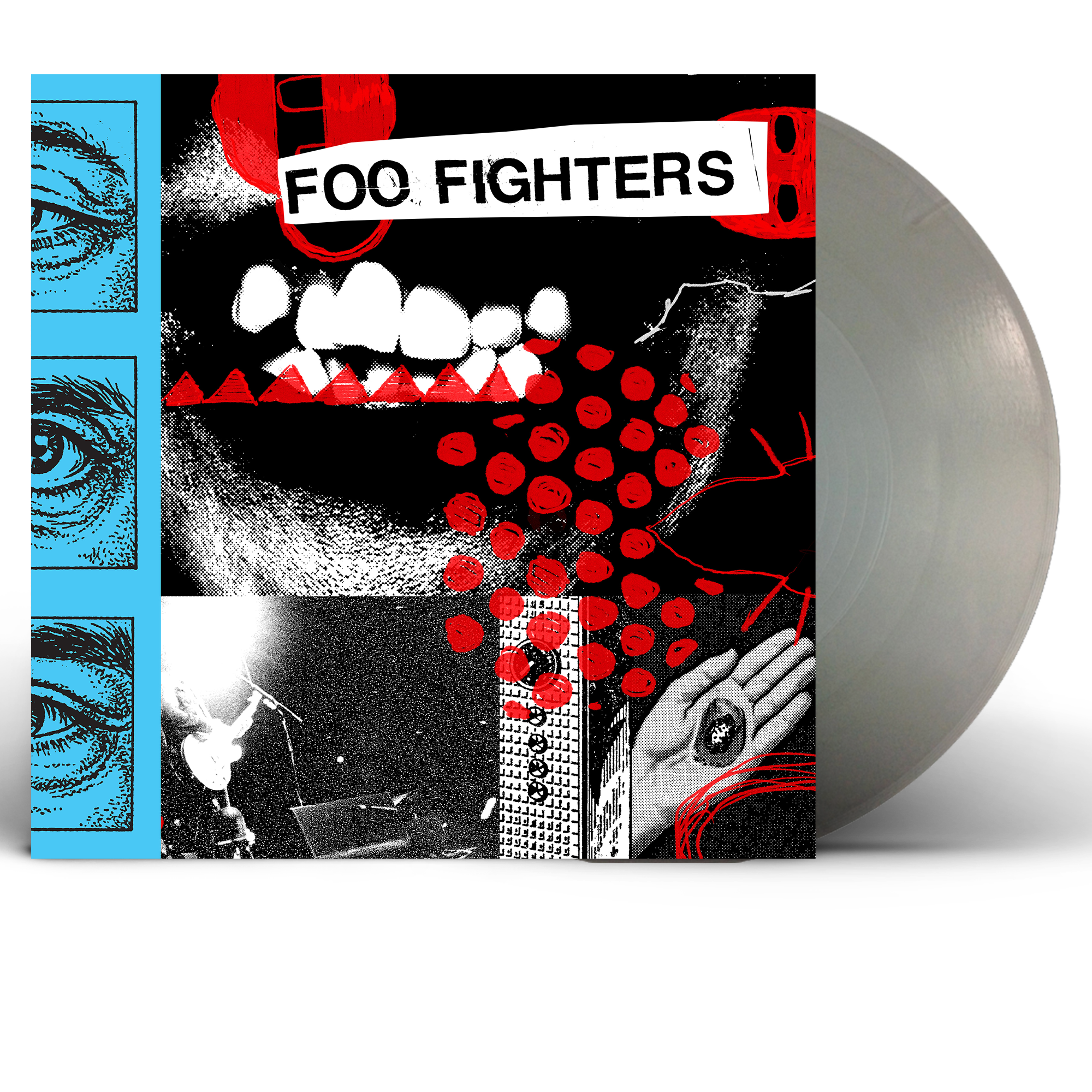 Foo Fighters - Web Exclusive Your Favorite Toy LP - Metallic Silver