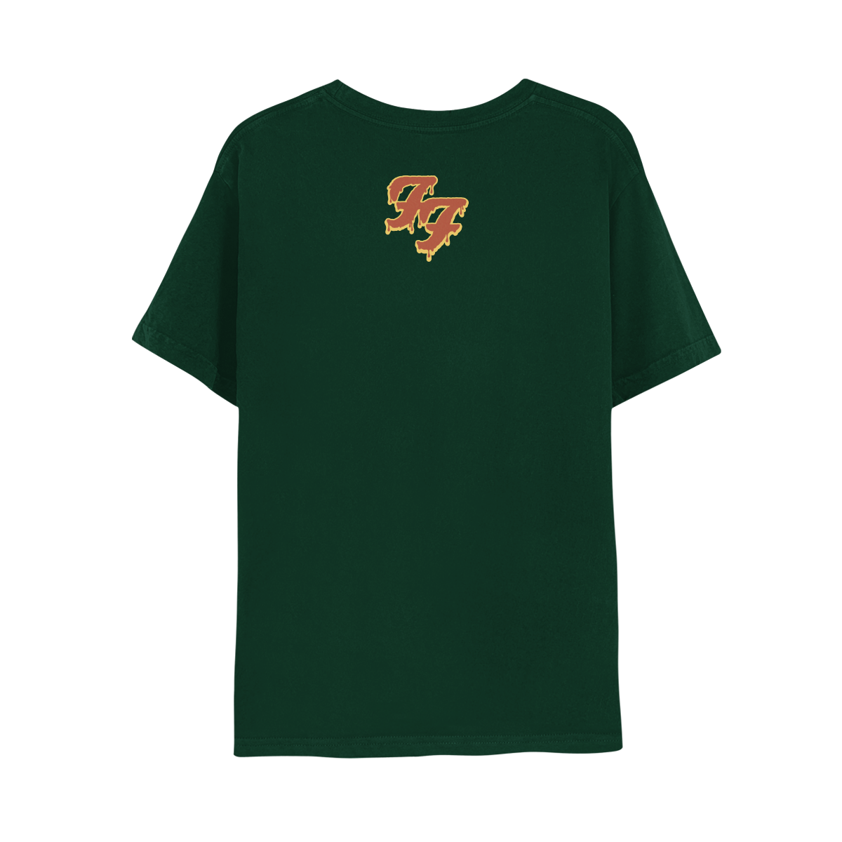 Studio 666 Retro Tee- Forest Green-Foo Fighters