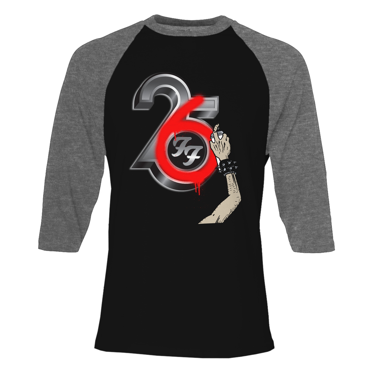 26th Anniversary Raglan-Foo Fighters
