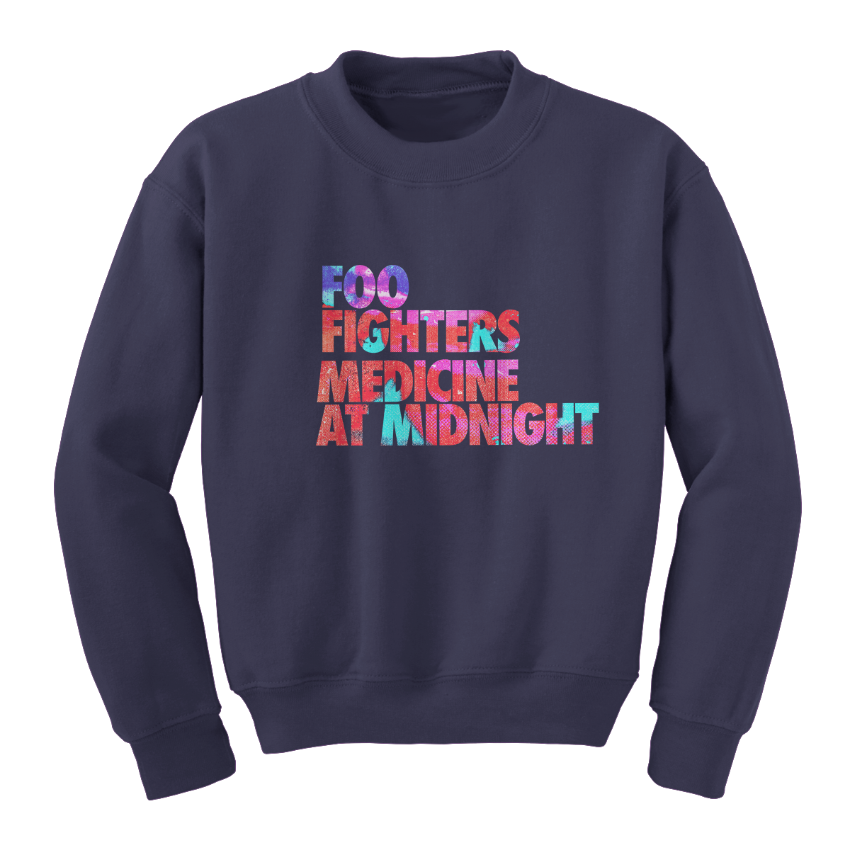 Stacked Album Crewneck Sweatshirt-Foo Fighters