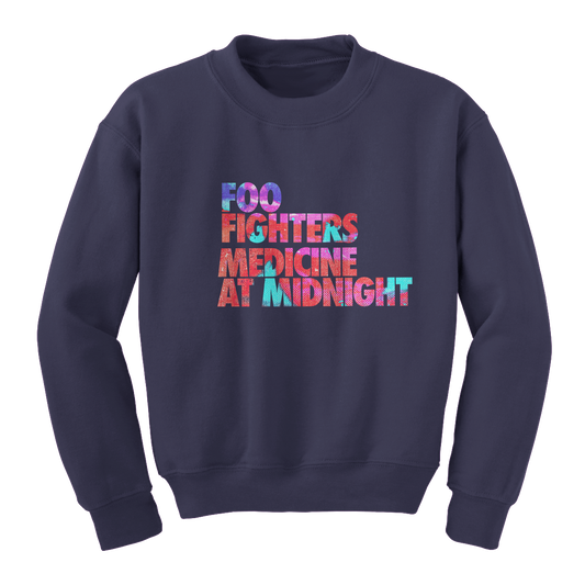 Stacked Album Crewneck Sweatshirt-Foo Fighters