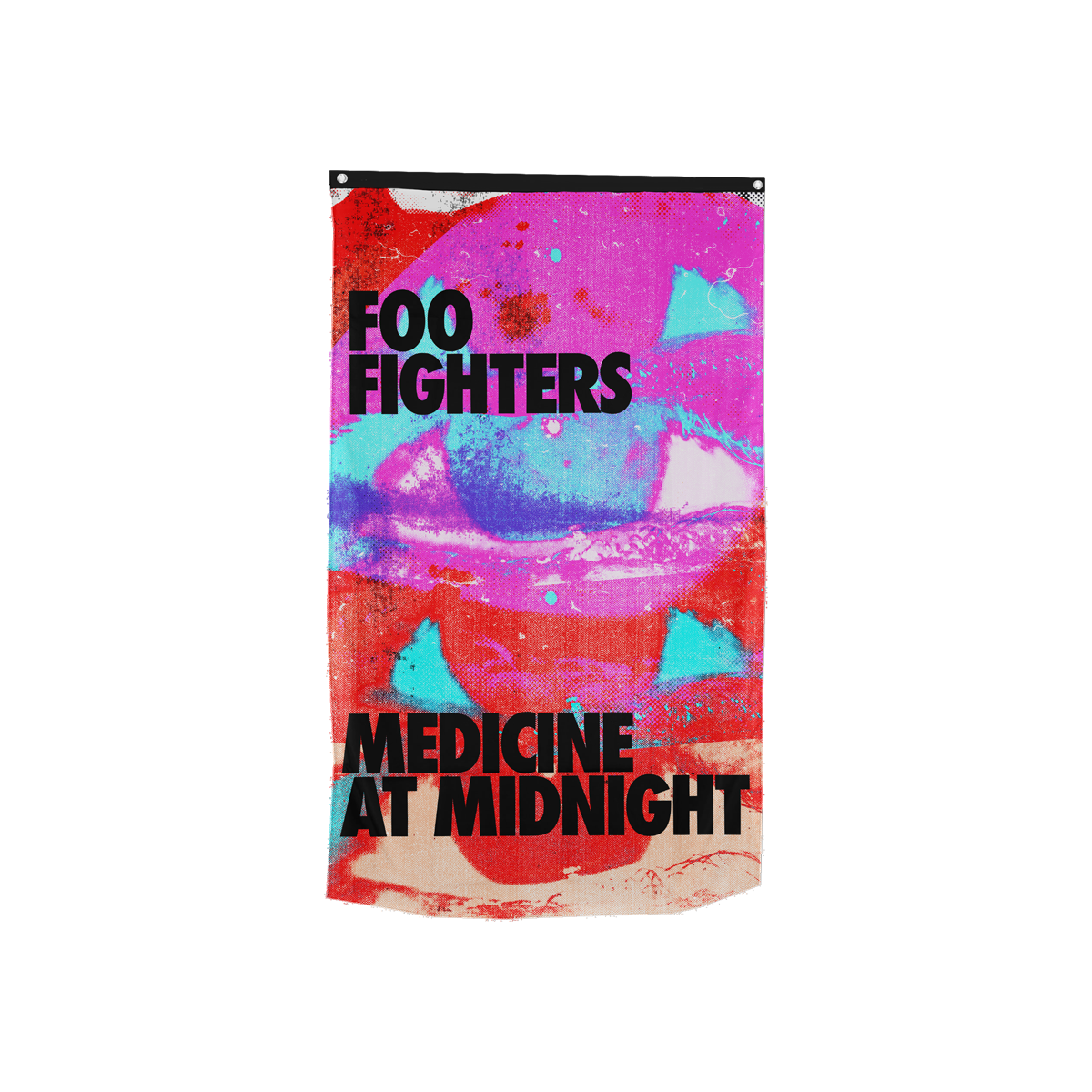 Medicine At Midnight Wall Flag-Foo Fighters