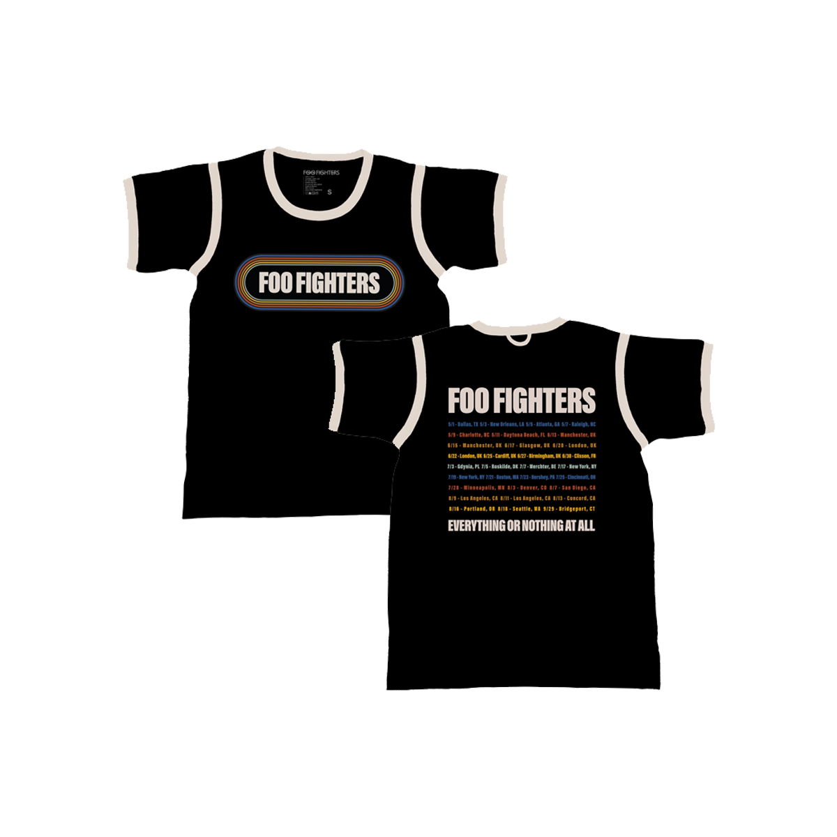 Foo Fighters Tour 2024 Ringer Tee