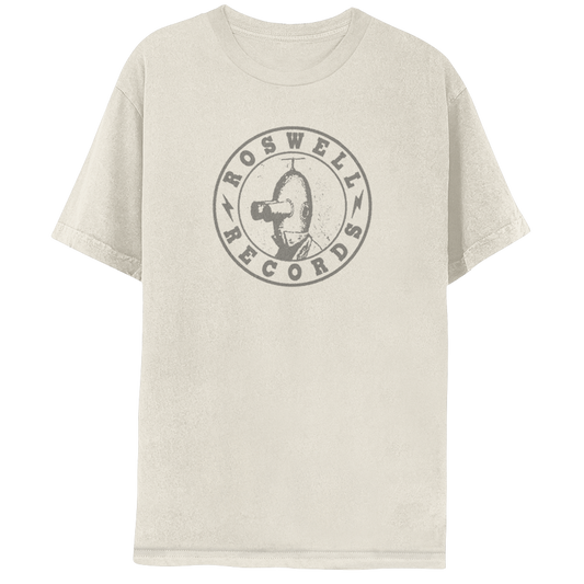 Roswell Records Tee (Natural)-Foo Fighters