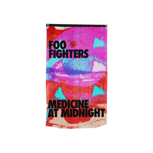 Medicine At Midnight Wall Flag-Foo Fighters
