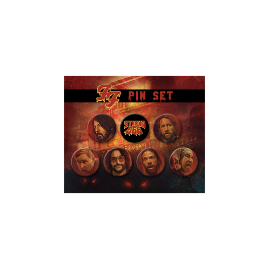 Studio 666 Pin Set-Foo Fighters