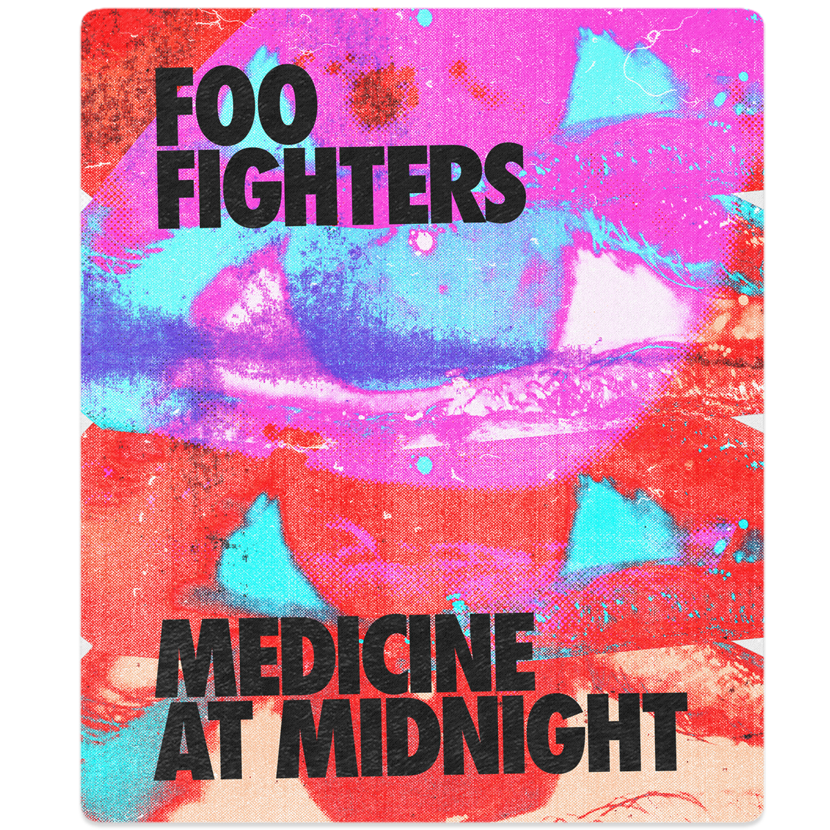 Medicine At Midnight Blanket-Foo Fighters